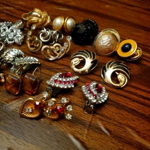 16 vintage clip-ons